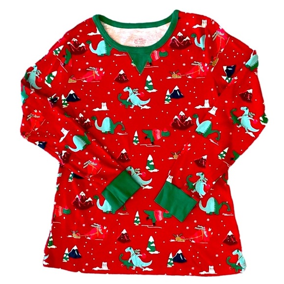 Wondershop Womens Dinosaur Christmas Pajamas - Picture 2 of 3